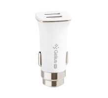 Зарядний пристрій Gelius Pro Apollo GP-CC01 2USB 3.1A + Cable iPhone X White (71433)