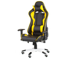Крісло ігрове Special4You ExtremeRace black/yellow (E4756)
