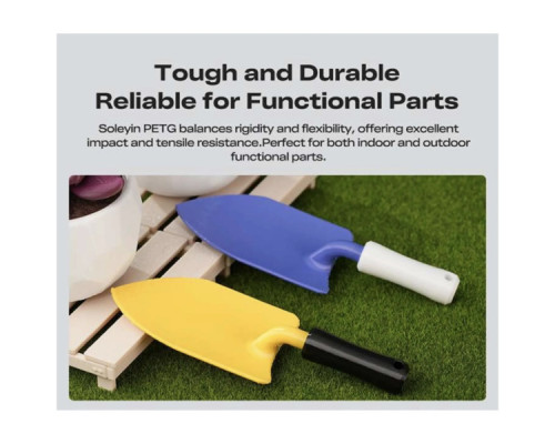 Пластик для 3D-принтера Creality Soleyin PETG 1.75мм, 1кг, black (3301030163)