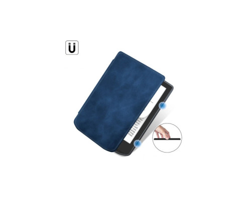 Чохол до електронної книги BeCover Smart Case PocketBook 629 Verse / 634 Verse Pro 6" Deep Blue (710452)