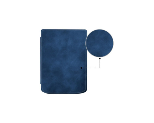 Чохол до електронної книги BeCover Smart Case PocketBook 629 Verse / 634 Verse Pro 6" Deep Blue (710452)