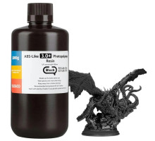 Фотополімерна смола ELEGOO Resin, ABS-like 3.0 plus 1кг, black (50.103.0218)