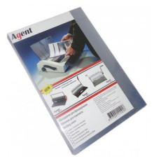 Обкладинка для палітурки Agent пласт. А4 150 мкн (100 шт.) прозорі (1510182)