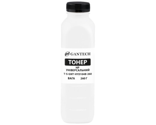 Тонер HP Universal bottle, 260g Gantech (TSM-HYD104B-260)