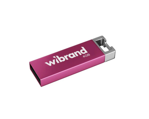 USB флеш накопичувач Wibrand 4GB Chameleon Pink USB 2.0 (WI2.0/CH4U6P)