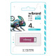 USB флеш накопичувач Wibrand 4GB Chameleon Pink USB 2.0 (WI2.0/CH4U6P)