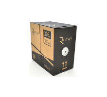 Кабель мережевий Ritar UTP 305м, cat 6, CU, КВП 4*2*0,56мм, White, indoor (09846)