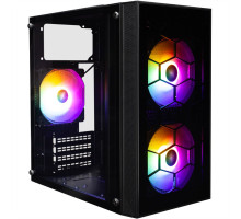 Корпус для ПК 1stPlayer X1-BK-3F1-PS-600FK-EU