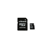 Карта пам'яті Wibrand 64GB mictoSD class 10 UHS-II (U3) V10 Read 80/Write 30 (WICDXU3/64GB-A)