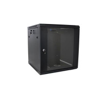 Шафа настінна Merlion 12U 19" 600*600*634 (Ш*Г*В)мм, black (Ml3-6612 / 23530)
