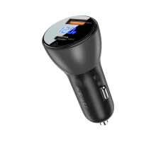 Зарядний пристрій Acefast 2xUSB 63W (USB-C + USB-A) B6 with digital display (6974316280972)