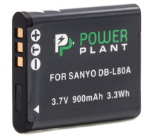 Акумулятор до фото/відео PowerPlant Sanyo DB-L80, D-Li88 (DV00DV1289)