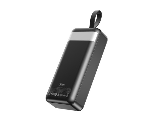 Батарея універсальна XO 30000mAh, PD/20W, QC/22.5W, with light, black (PR240_Black)