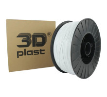 Пластик для 3D-принтера 3Dplast PLA 1.75мм, 3кг, white (3DPLA1753WHT)