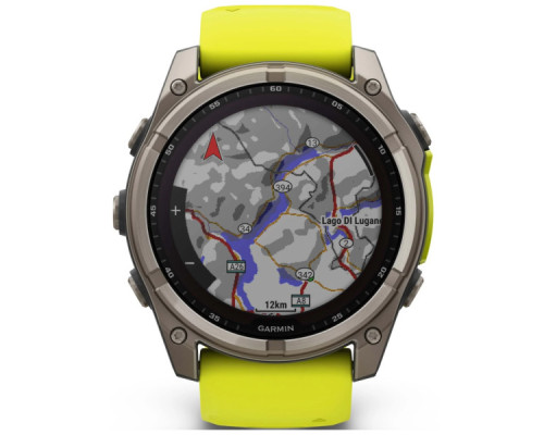Смарт-годинник Garmin fenix 8 51mm,Saph Solar, BareTi/Graphite,AmpYe/GrphBnd (010-02907-21) Смарт-годинник Garmin fenix 8 51mm,Saph Solar, BareTi/Graphite,AmpYe/GrphBnd (010-02907-21)