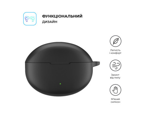 Чохол для навушників Armorstandart Hang Case для OPPO Enco Air4 Pro Black (ARM79946) Чохол для навушників Armorstandart Hang Case для OPPO Enco Air4 Pro Black (ARM79946)