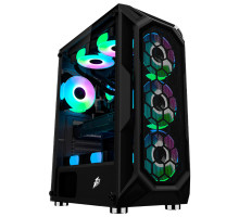 Корпус для ПК 1stPlayer X6-BK-4F1