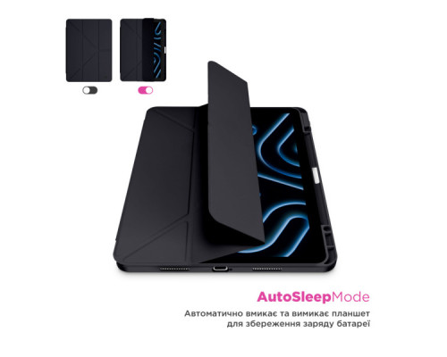 Чохол до планшета Armorstandart Y-Type PEN Samsung Galaxy Tab S9 / S9 FE / S10 FE Black (ARM85518)