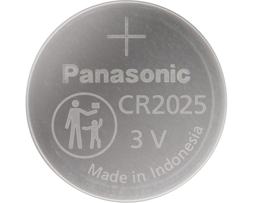 Батарейка CR 2025 Lithium 1pcs Blister Panasonic (CR-2025PT/1B)