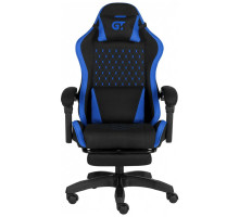 Крісло ігрове GT Racer X-2339 Black/Blue (X-2339 Fabric Black/Blue)