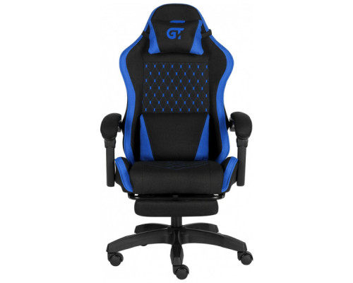 Крісло ігрове GT Racer X-2339 Black/Blue (X-2339 Fabric Black/Blue)