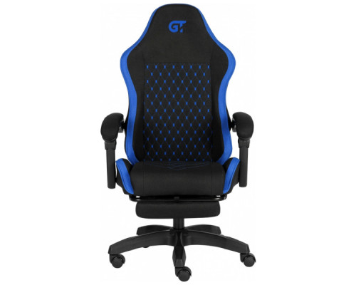 Крісло ігрове GT Racer X-2339 Black/Blue (X-2339 Fabric Black/Blue)
