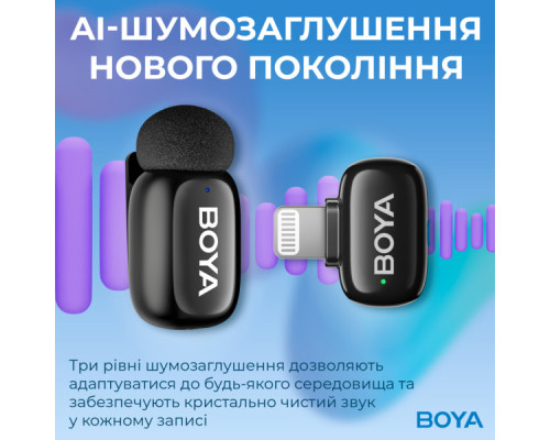 Мікрофон Boya mini-16 Type-C Black (mini-16)