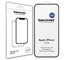Скло захисне BeCover 10D Apple iPhone 17e Black (715142)