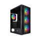 Корпус для ПК 1stPlayer X5-BK-4F1-PS-600FK-EU
