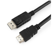 Кабель мультимедійний DisplayPort M to HDMI M 5.0m Cablexpert (CC-DP-HDMI-5M)
