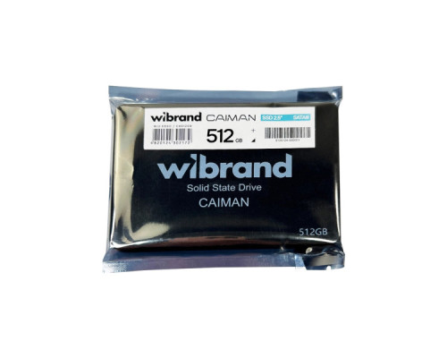 Накопичувач SSD 2.5" 512GB Caiman Wibrand (WI2.5SSD/CA512GB)