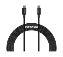 Дата кабель USB-C to USB-C 2.0m 100W black Baseus (CATYS-C01)