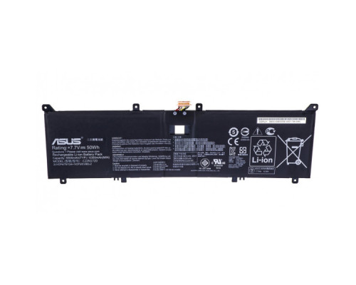 Акумулятор до ноутбука ASUS ZenBook UX391UA C22N1720, 6500mAh (50Wh), 2cell, 7.7V (A47589)