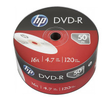 Диск DVD HP DVD-R 4.7GB 16X IJ PRINT 50шт (69302/DME00070WIP-3)