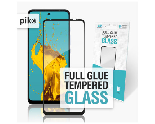 Скло захисне Piko Full Glue MOTO G60 Black (1283126521140)