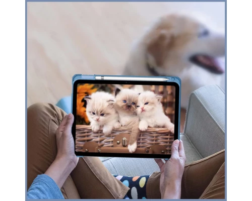 Чохол до планшета BeCover Soft Edge TPU Apple iPad Air 11" M2 2024 Blue Haze (711703) Чохол до планшета BeCover Soft Edge TPU Apple iPad Air 11" M2 2024 Blue Haze (711703)
