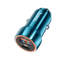 Зарядний пристрій HOCO Z46A USB-A/Type-C Sapphire Blue (6931474770349)