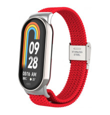Ремінець до фітнес браслета Armorstandart Braided Solo Loop для Xiaomi Mi Band 7/6/5/4 Red (ARM69907)