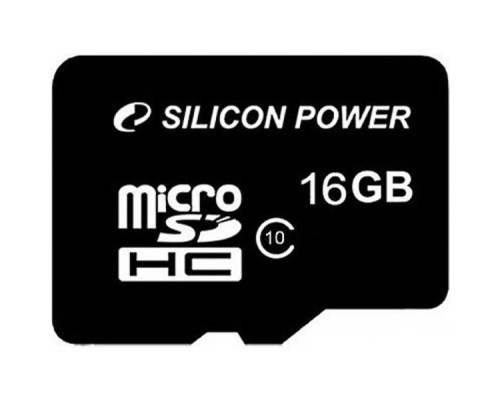 Карта пам'яті Silicon Power 16Gb MicroSD class 10 (SP016GBSTH010V10SP) Карта пам'яті Silicon Power 16Gb MicroSD class 10 (SP016GBSTH010V10SP)