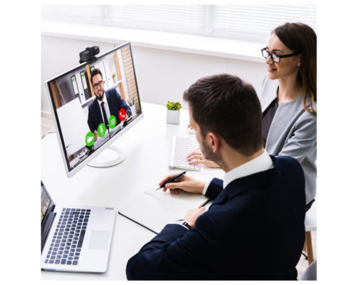 Веб-камера J5create JVU430 4K Ultra HD USB-A/C Black (JVU430-N)