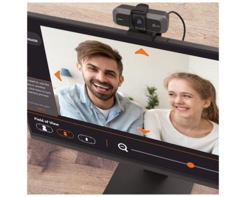 Веб-камера J5create JVU430 4K Ultra HD USB-A/C Black (JVU430-N)