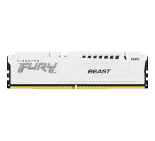 Модуль пам'яті для комп'ютера DDR5 16GB 5200 MHz FURY Beast White Kingston Fury (ex.HyperX) (KF552C40BW-16)