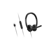 Навушники Lenovo USB-A Wired Stereo Headset Gen 2 Black (4XD1P83425)