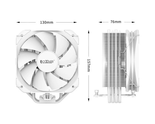 Кулер до процесора PcCooler PALADIN EX400S (PALADIN 400 WH)