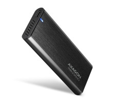 Кишеня зовнішня AXAGON USB-C 3.2 Gen 2 metal box for M.2 NVMe & SATA SSD RAW (EEM2-SB2)