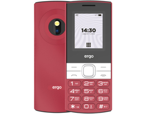 Мобільний телефон Ergo B185 Red