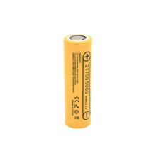 Акумулятор 21700 5000mah, (4800-5100mah), 15A, 3.7V(2.5-4.2V), Yellow Liitokala (Lii-50E-N(Nickel) / LiitoKala)