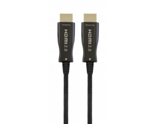 Кабель мультимедійний HDMI to HDMI 20m AOC V2.0 Cablexpert (CCBP-HDMI-AOC-20M)