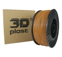 Пластик для 3D-принтера 3Dplast PETG 1.75мм, 3кг, coyote (3DPTG1753KYT)