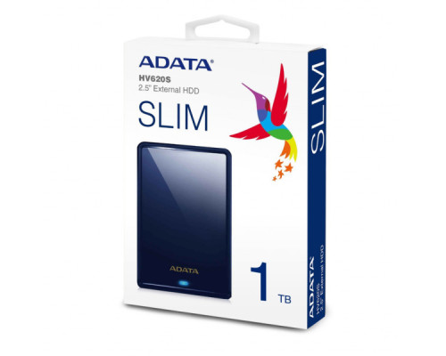 Зовнішній жорсткий диск 2.5" 1TB ADATA (AHV620S-1TU31-CBL)